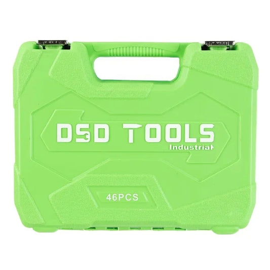 46PC 1/4 DR METRIC SOCKET & BIT SET