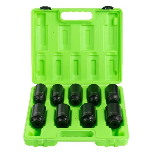 9PC 1/2″ DR 6PT DEEP IMPACT HUB NUT SOCKETS DS1114