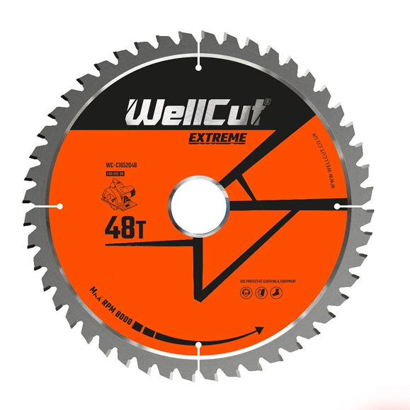 Wellcut TCT Circular Saw Blade 160mm x 20mm x 48Teeth