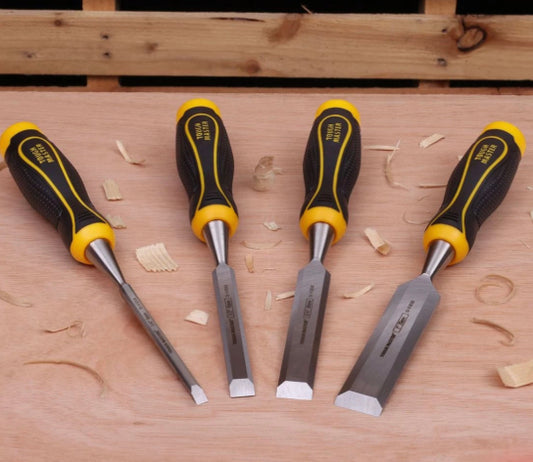 TOUGH MASTER 4 piece Wood Chisel Set