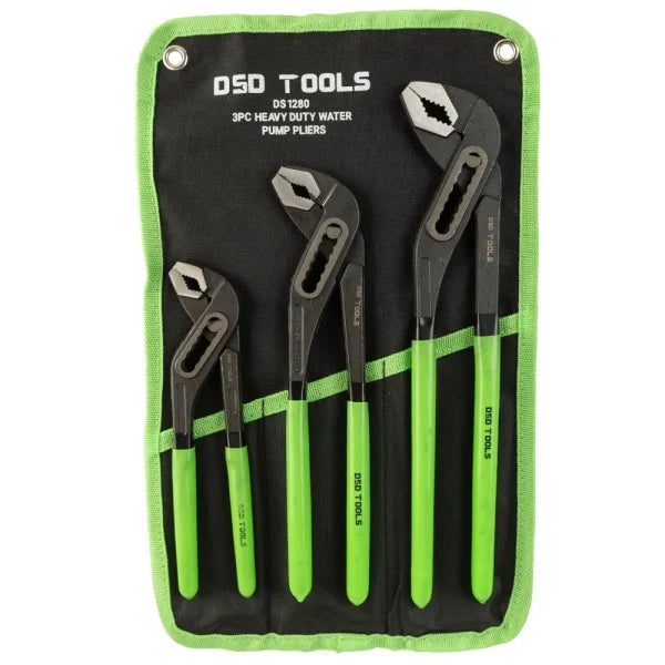 3PC HEAVY DUTY WATER PUMP PLIERS
