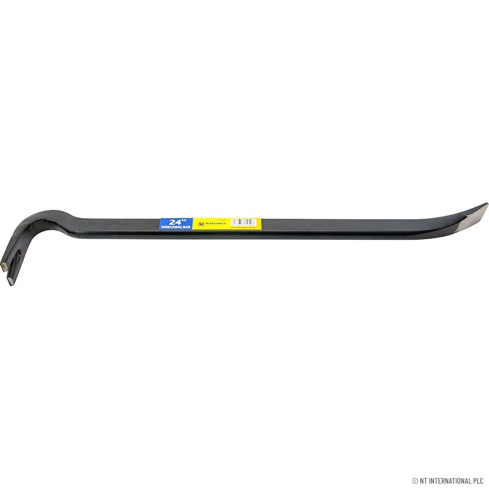 24" WRECKING BAR CROWBAR NAIL LEVER STEEL SWAN NECK