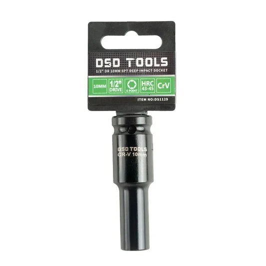 1/2″ DR 10MM 6PT DEEP IMPACT SOCKET DS1129