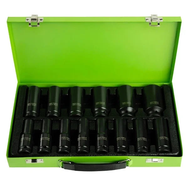 14PC 1/2″ DR DEEP IMPACT SOCKETS METRIC 10 – 30MM