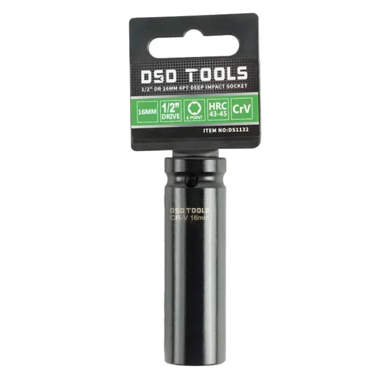 1/2″ DR 16MM 6PT DEEP IMPACT SOCKET DS1132