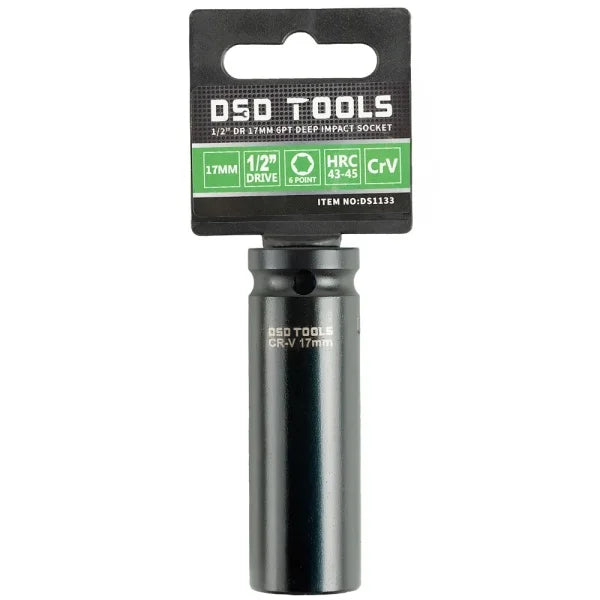 1/2″ DR 17MM 6PT DEEP IMPACT SOCKET DS1133
