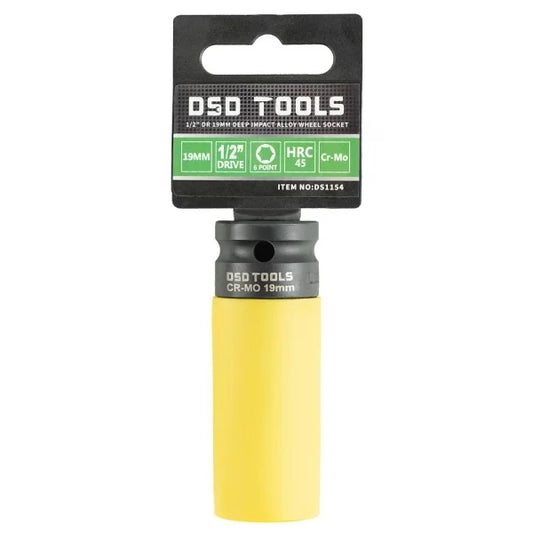 1/2″ DR 19MM 6PT DEEP IMPACT ALLOY WHEEL SOCKET DS1154