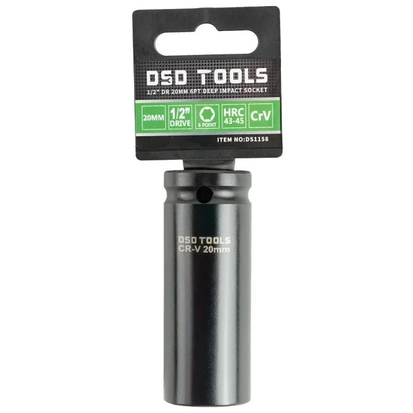 1/2″ DR 20MM 6PT DEEP IMPACT SOCKET DS1158