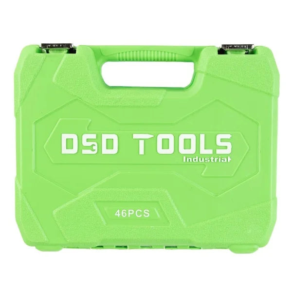 46PC 1/4 DR METRIC SOCKET & BIT SET