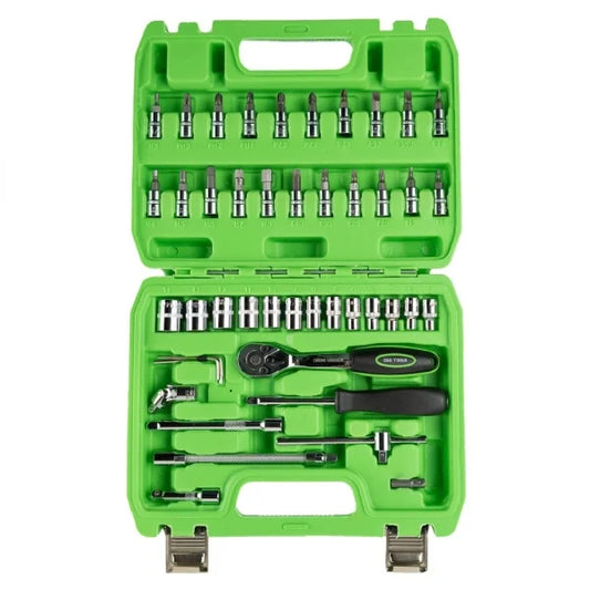 46PC 1/4 DR METRIC SOCKET & BIT SET