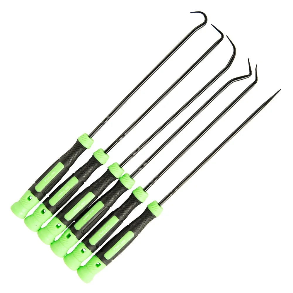 6PC LONG REACH PICK & HOOK SET – 240MM