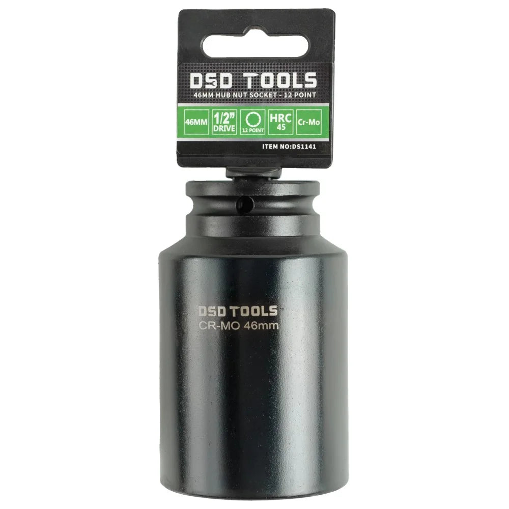 46mm Hub Nut Socket – 12 Point 1/2″ DR 100mm Long DS1141