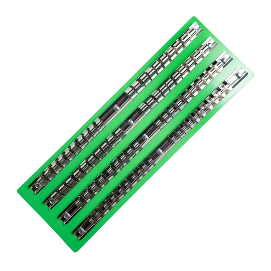 80 Clip Metal Socket Storage Tray 1/4″, 3/8″, 1/2″ Drive DS1358
