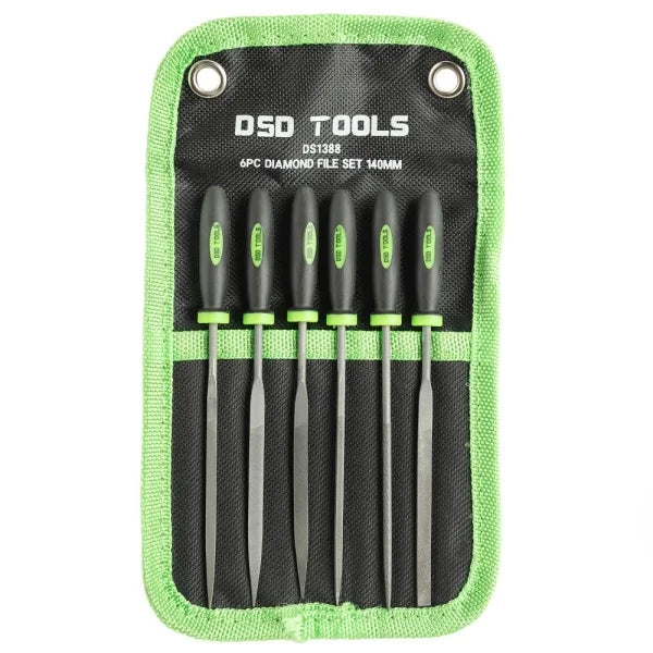 6PC NEEDLE FILE SET 140MM DS1388