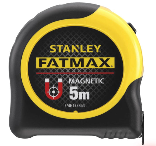 Stanley Fatmax Metric magnetic tape measure 5M