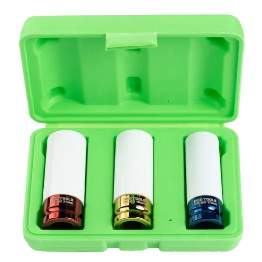 3PC 1/2″ DR DEEP IMPACT SOCKETS FOR ALLOY WHEELS