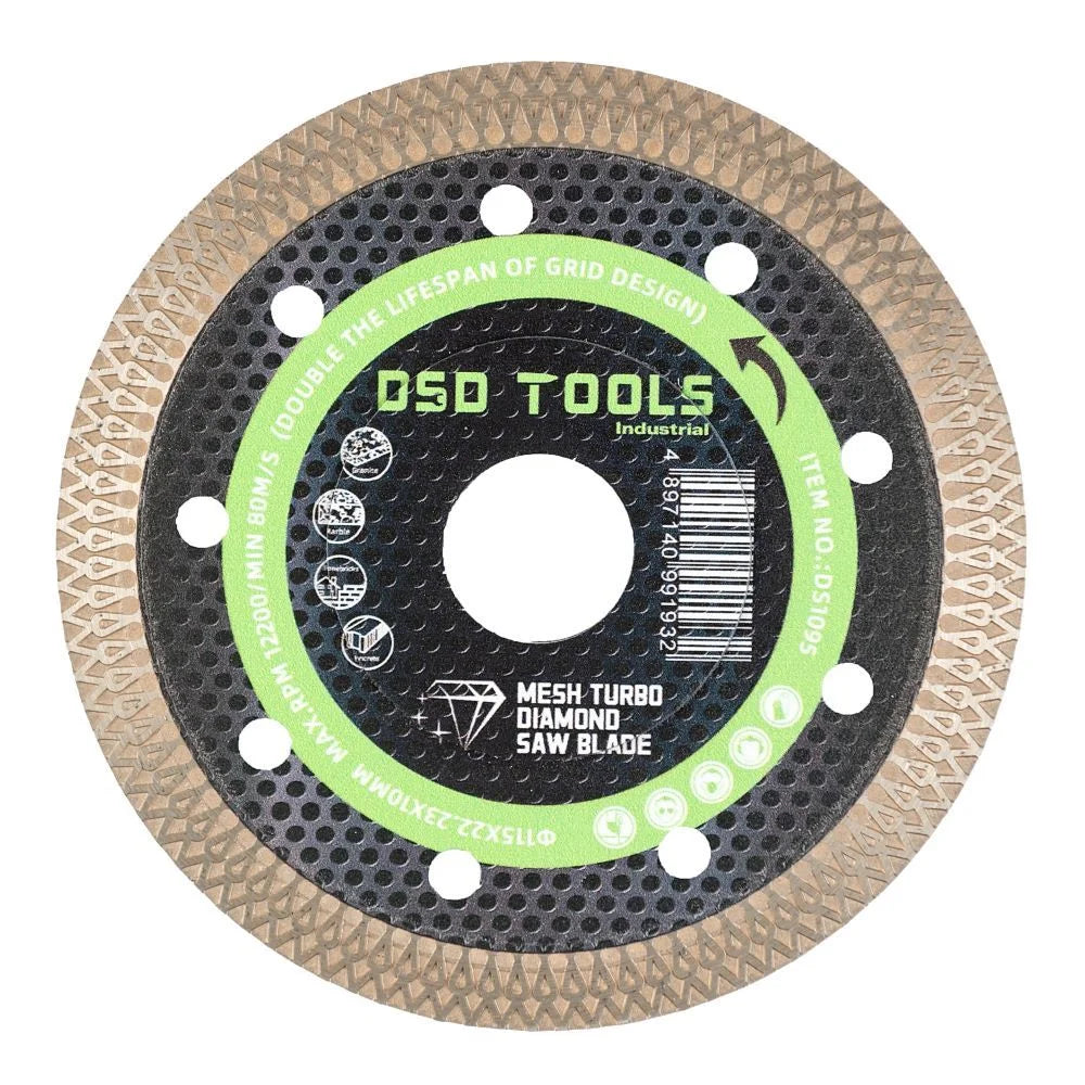 115 x 1.0 x 22mm Turbo Diamond Tile Cutter
