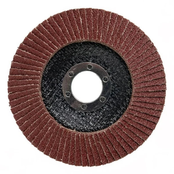 FLAP DISCS 60 GRIT OXIDE (4 1/2″) 115MM X 22.2MM (Pack of 10)