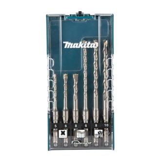 Makita TCT SDS-Plus Drill Bit Set (6 Pieces)