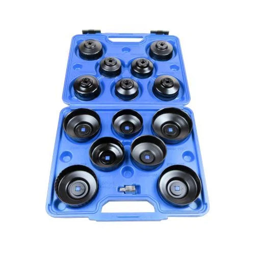 15pcs Cup Type Oil Filter Wrench Set