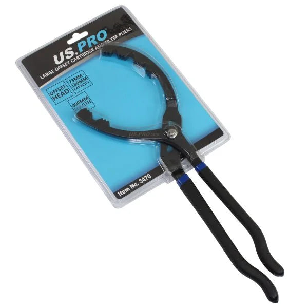 Large Offset Cartridge And Filter Pliers 73-180mm