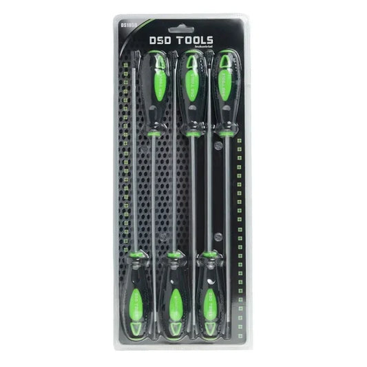 6PC EXTRA LONG STAR SCREWDRIVER SET