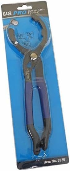 US PRO Tools Oil Filter Pliers 2 1/2" to 4" Capacity