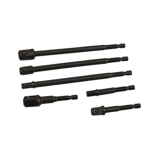 US PRO Impact Bit Socket Adapter Driver 6pc Set Extension