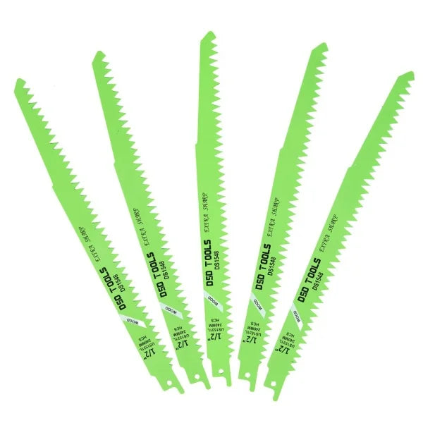 5PC 240MM RECIPROCATING SAW BLADE FOR WOOD